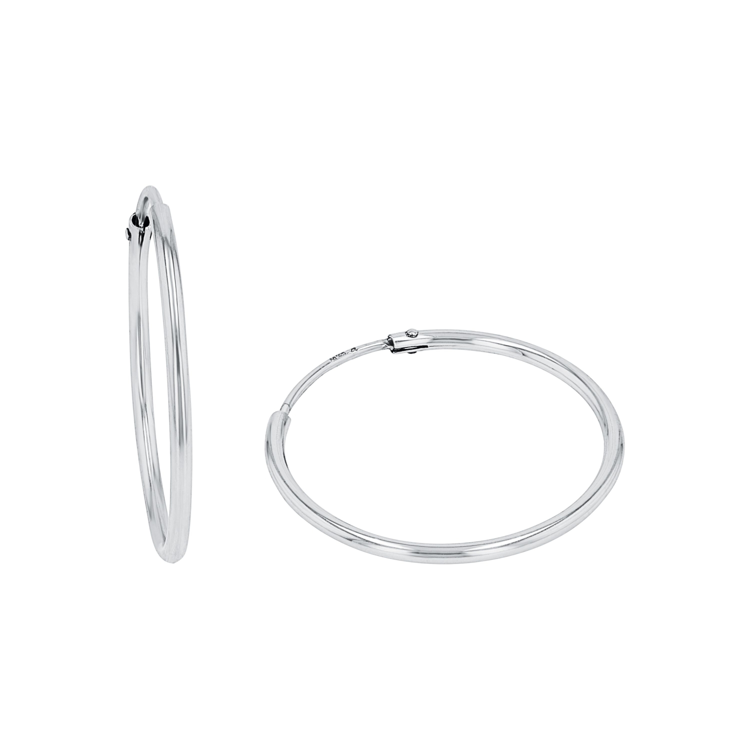 Creolen für Damen und Herren, 925 Sterling Silber