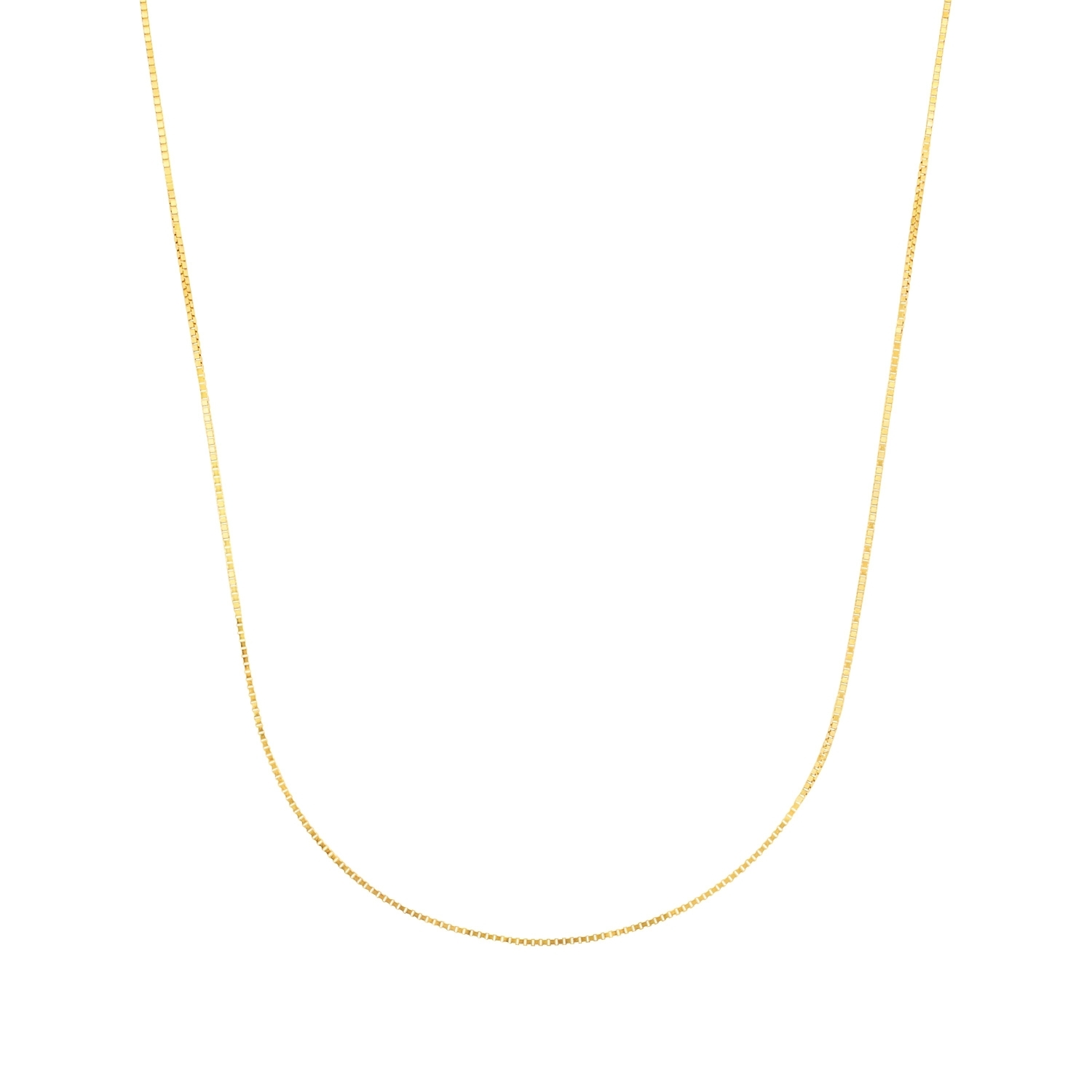 Collier für Damen und Herren, Unisex, Gold 375