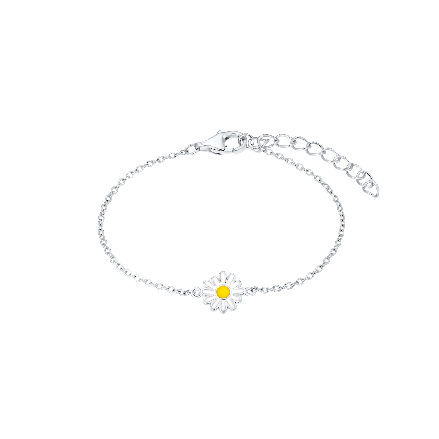 Armband für Mädchen, 925 Sterling Silber | Blume