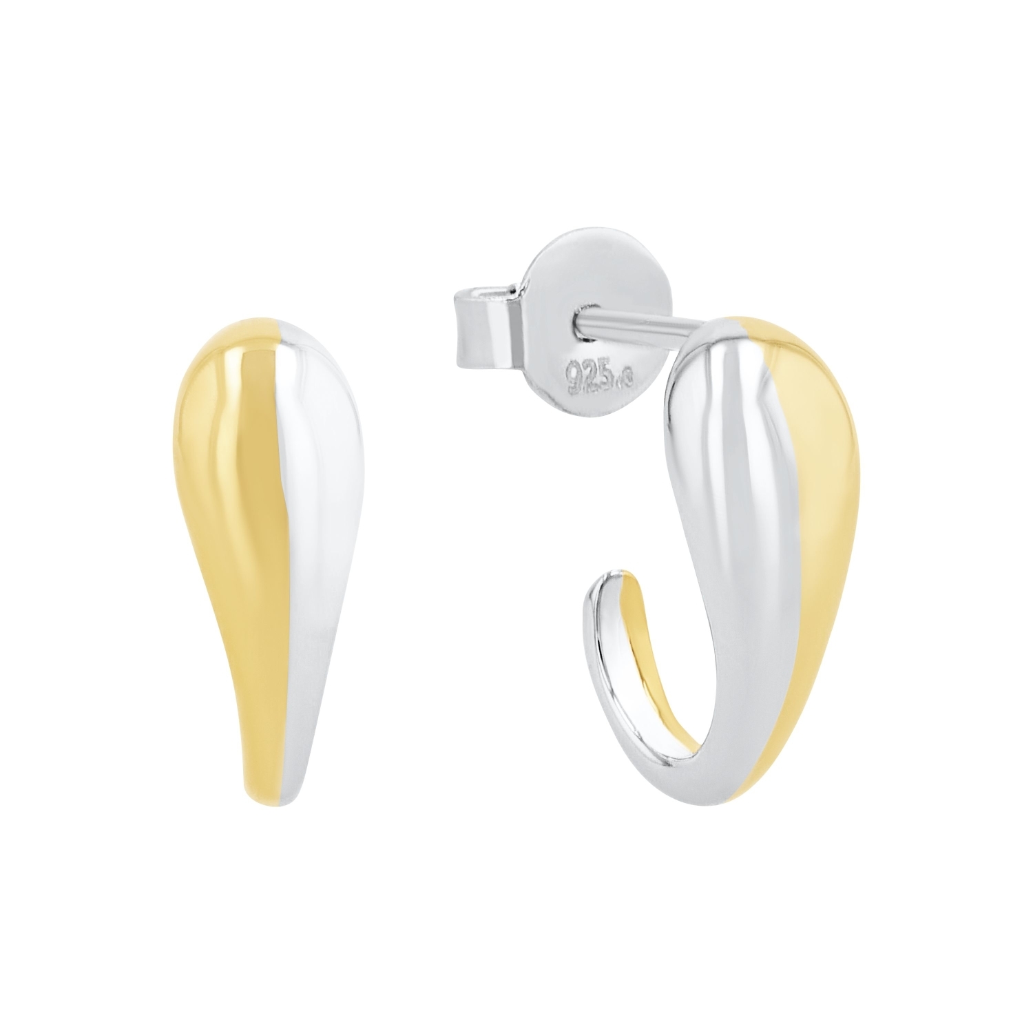 Ohrstecker für Damen, 925 Sterling Silber