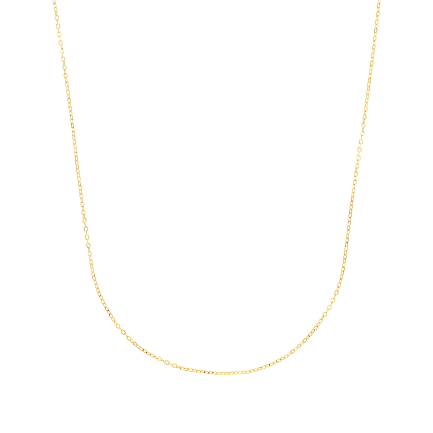 Collier für Damen und Herren, Unisex, Gold 375
