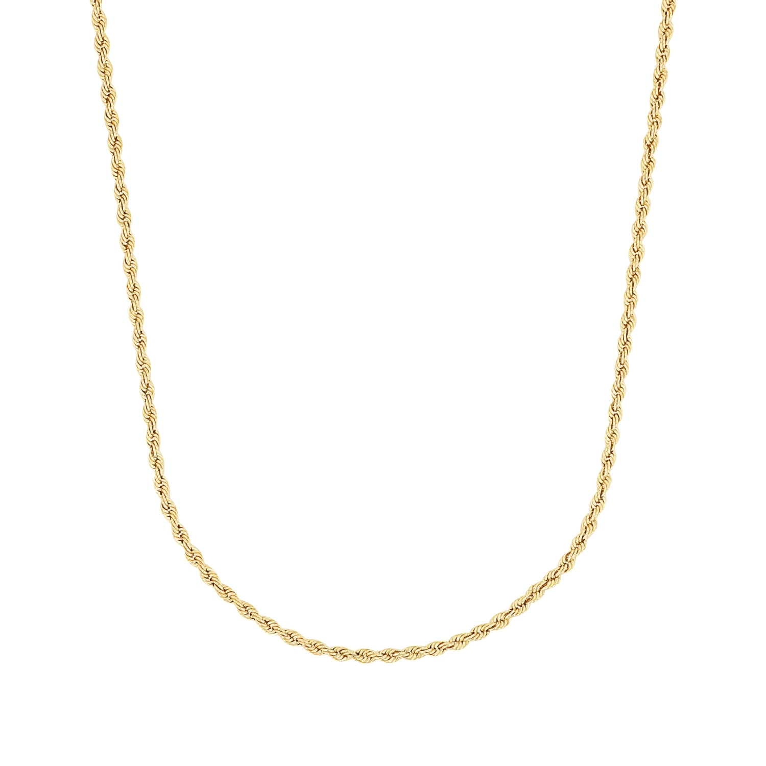 Collier für Damen und Herren, Unisex, Gold 375