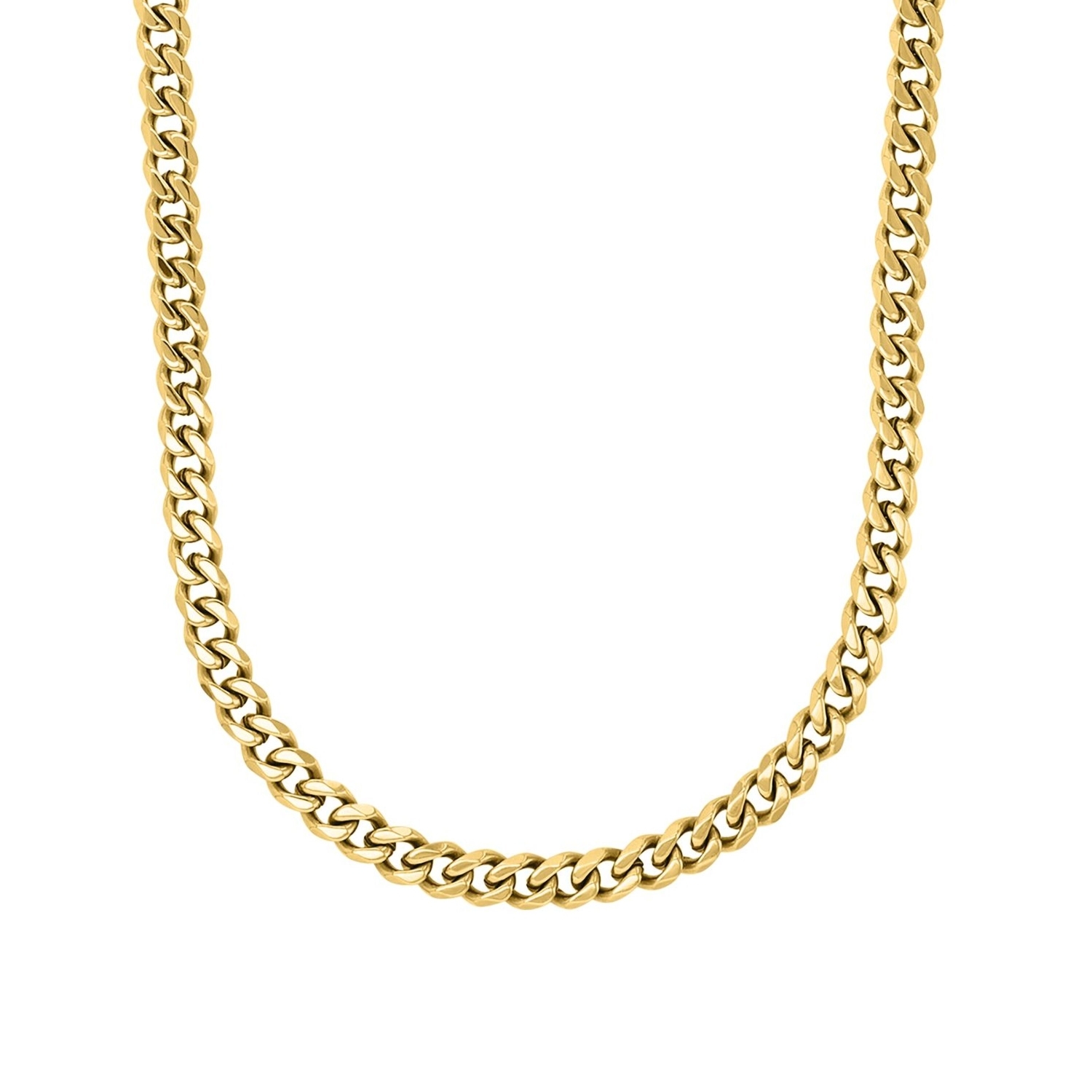 Halskette für Damen und Herren, Unisex, Edelstahl