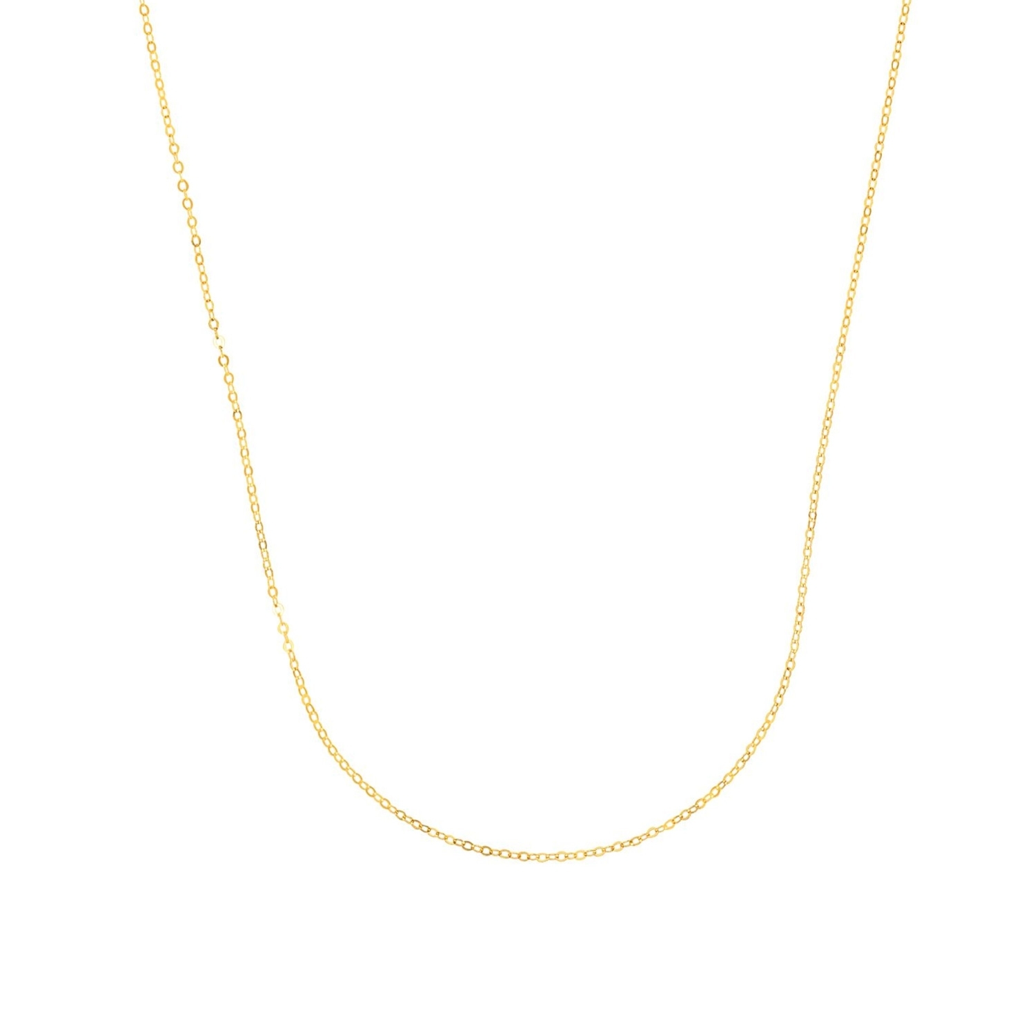 Collier für Damen und Herren, Unisex, Gold 375