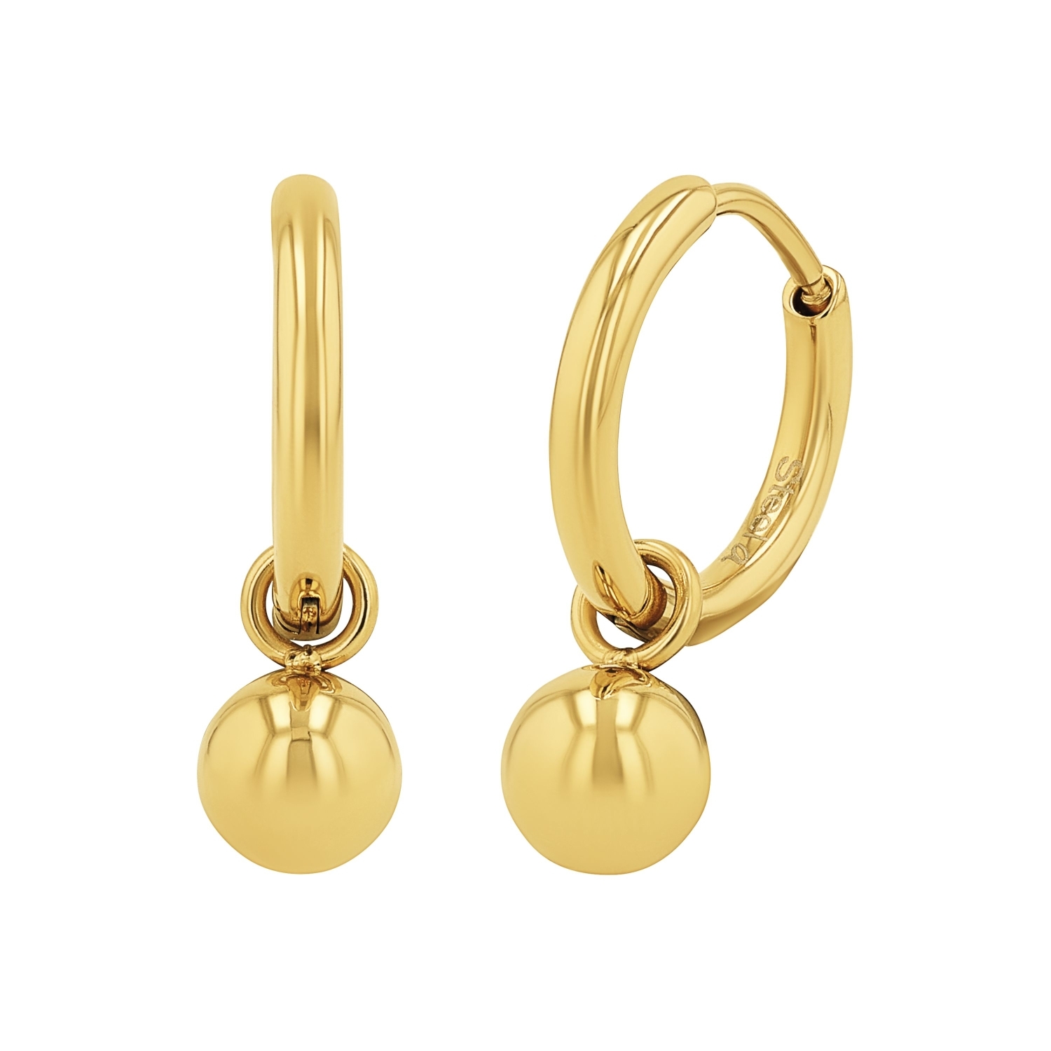 Creolen für Damen, Edelstahl