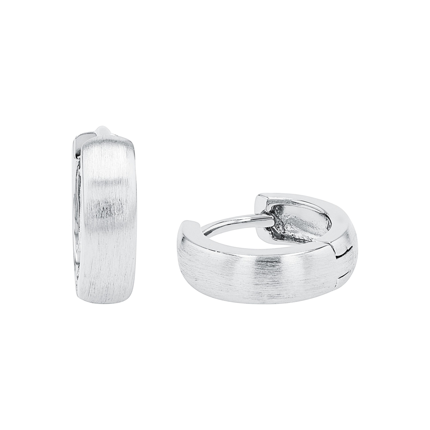 Creolen für Damen und Herren, Unisex, 925 Sterling Silber