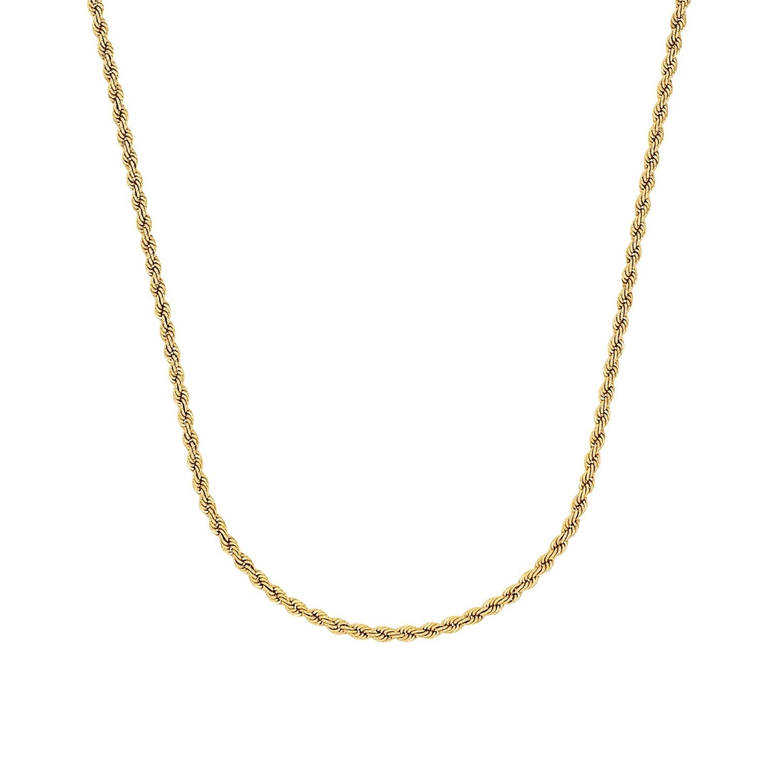 Collier für Damen und Herren, Unisex, Gold 375